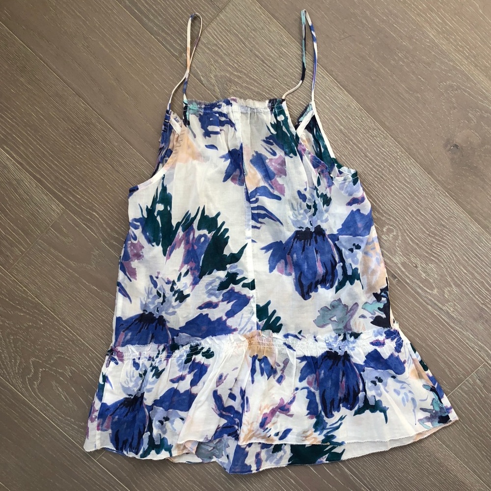 Calvin Klein Lightweight Floral Peplum Cami XS - Picture 6 of 7